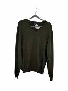 Brooks Brothers Size L Olive Pre-Owned Sweater- Mens