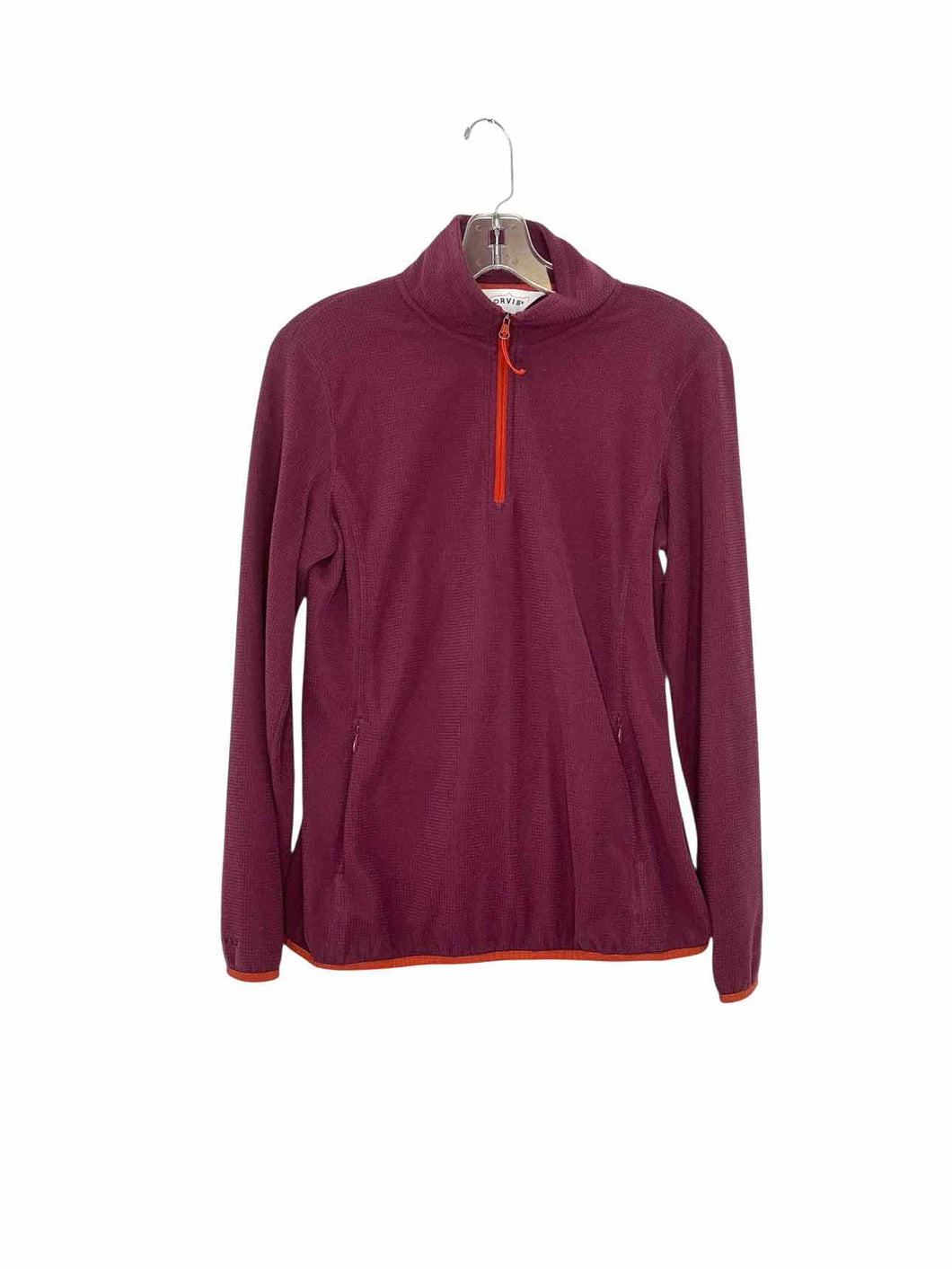 Orvis Size Small Fuchsia Pre-Owned Pullover- Ladies