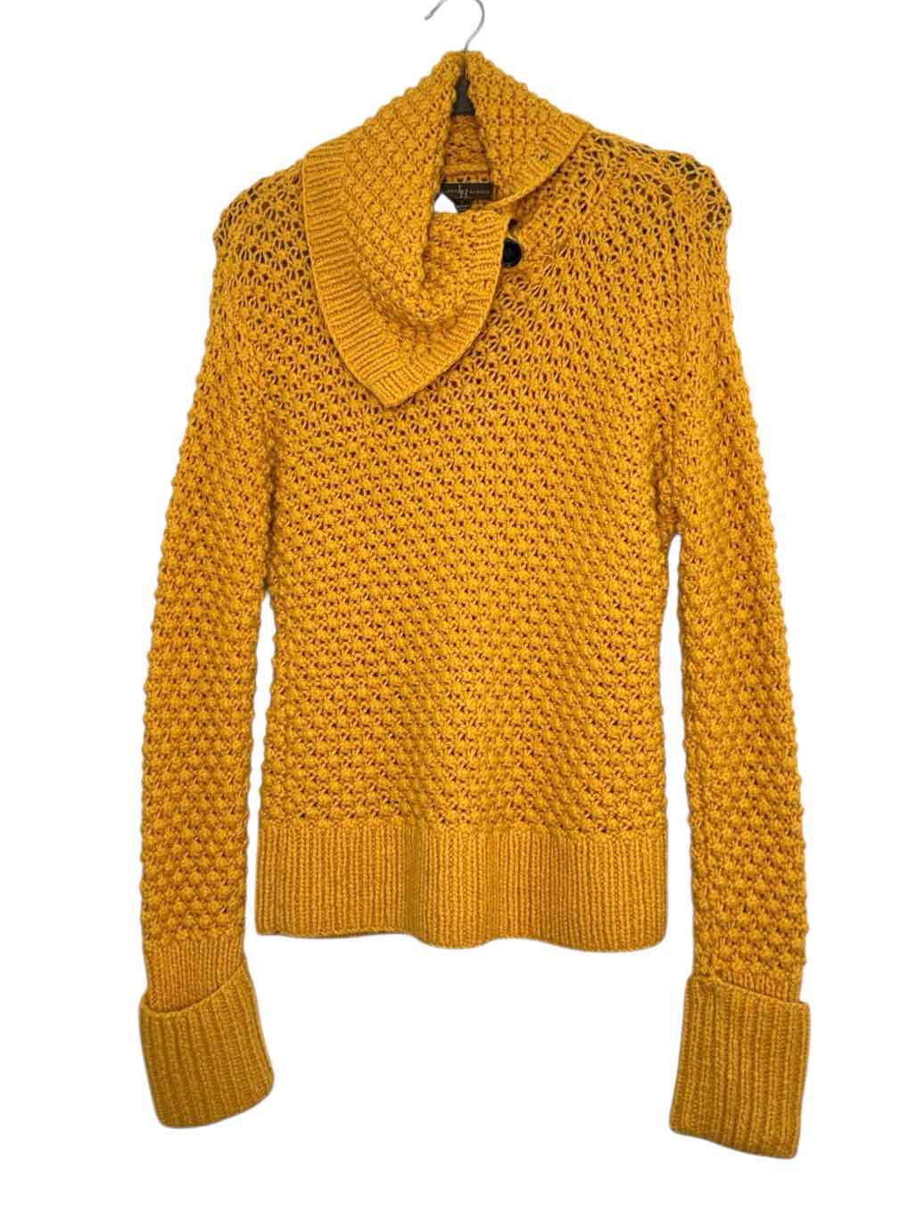 Lauren Hansen Size Large Yellow Pre-Owned Sweater- Ladies