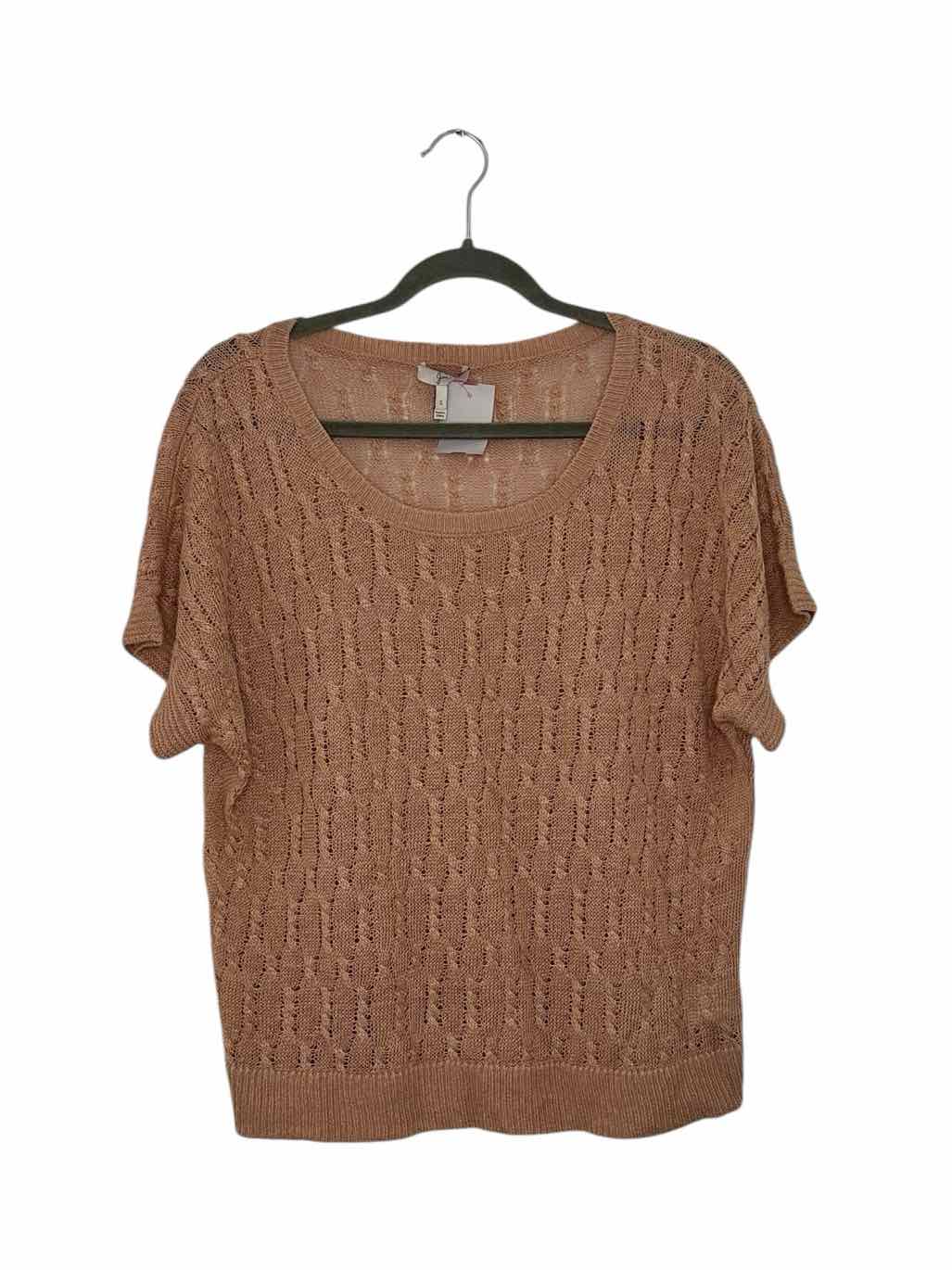 Joie Size Small Tan Pre-Owned Sweater- Ladies