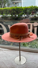 Load image into Gallery viewer, JW Bennett Size 7 Pink Pre-Owned Hat- Ladies
