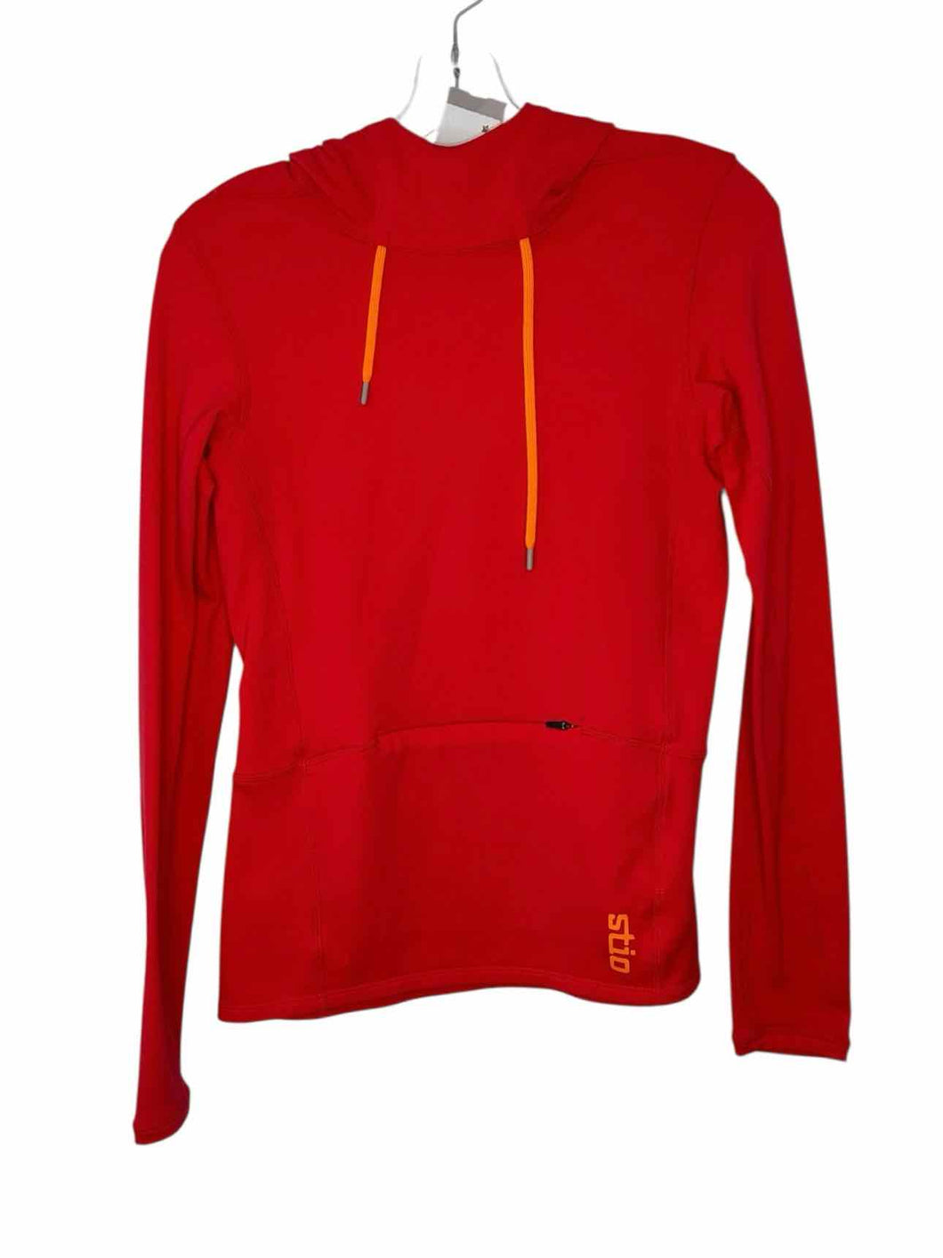 Stio Size Small Red Pre-Owned Sweatshirt- Ladies
