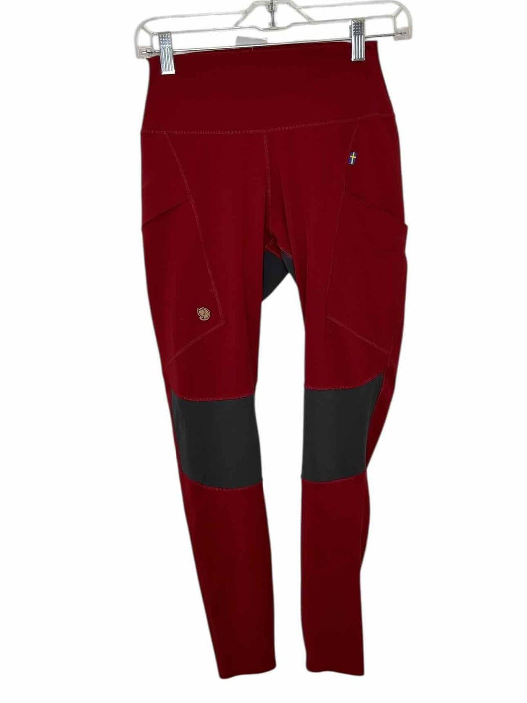 FjallRaven Size Small Red Pre-Owned Leggings- Ladies