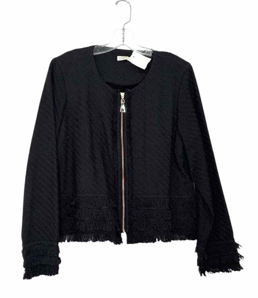 Spartina Size Large Charcoal Pre-Owned Blazer/Indoor Jacket- Ladies