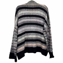 Load image into Gallery viewer, Pilcro Size Large Grey Print Pre-Owned Sweater- Ladies
