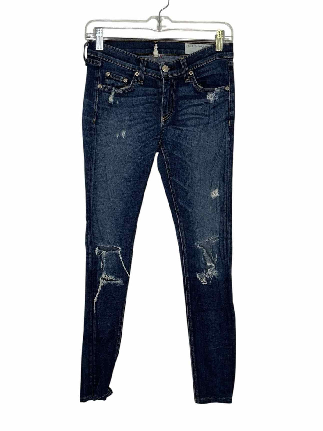 Rag & Bone Size 25 Dark Denim Pre-Owned Jeans- Ladies