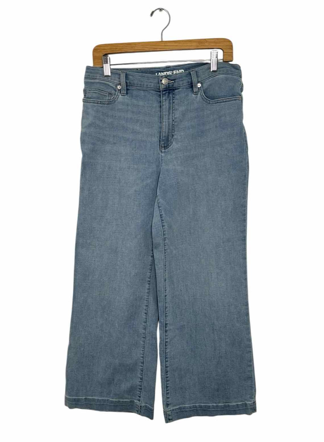 Lands End Size 12 Denim Pre-Owned Jeans- Ladies