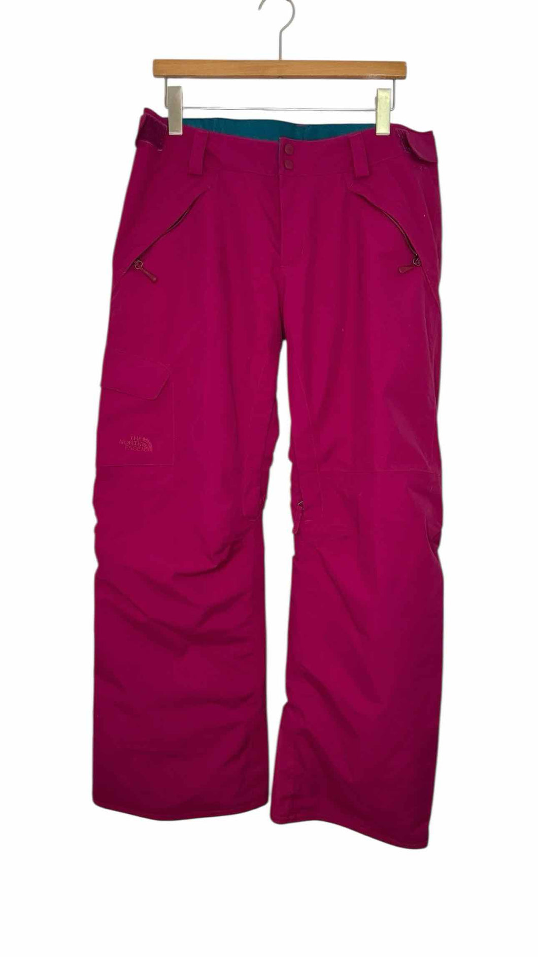 North Face Size Large Fuschia Pre-Owned Pants- Ladies