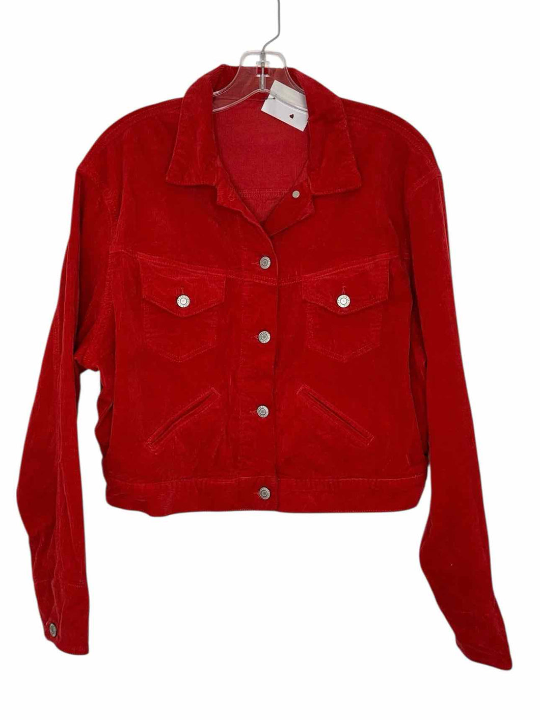 John Galt Size Medium Red Pre-Owned Jacket- Ladies