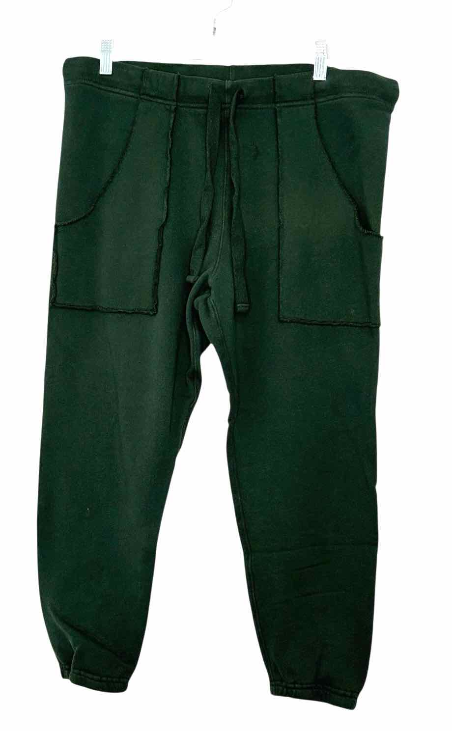 Frank & Eileen Size Large Green Pre-Owned Sweatpants