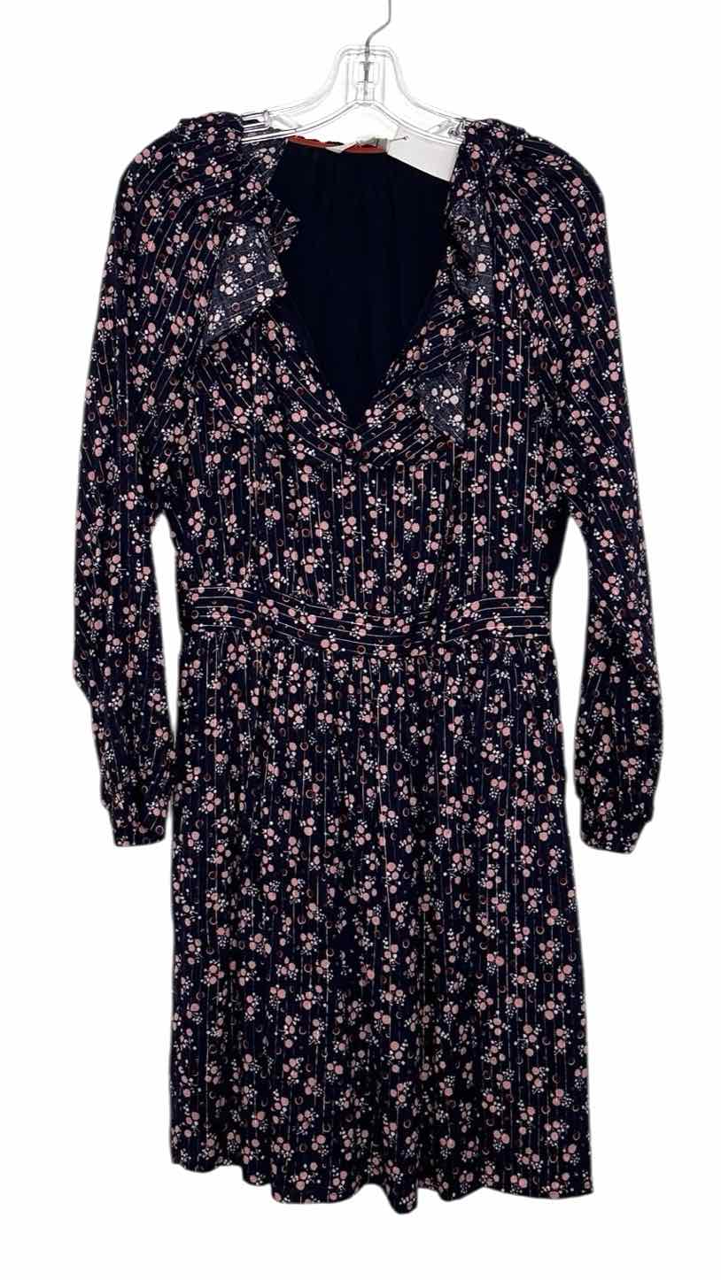 Boden Size 6 Blue Print Pre-Owned Dress- Ladies