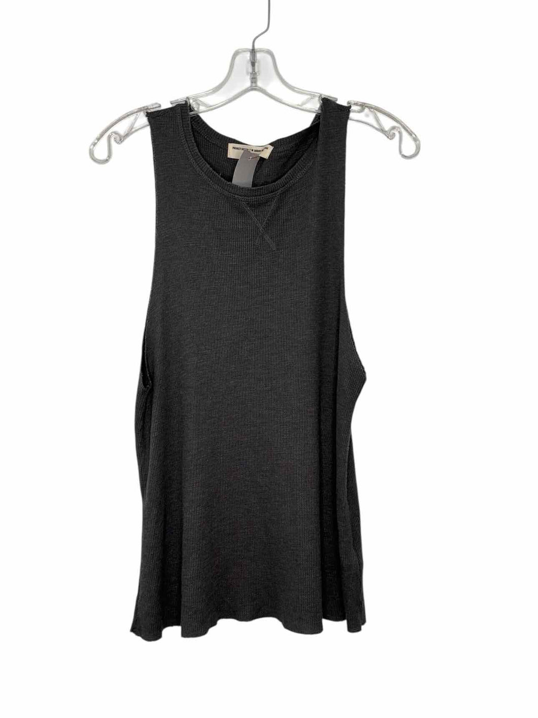 Project Social T Size Small Green Pre-Owned Tank Top- Ladies