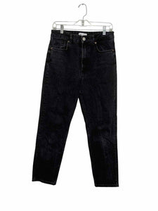 Zara Size 8 Black Pre-Owned Jeans- Ladies