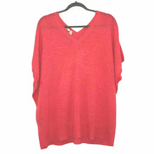 Load image into Gallery viewer, Eileen Fisher Size Medium Coral Pre-Owned Sweater- Ladies
