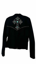 Load image into Gallery viewer, Double D Ranch Size Large Black Pre-Owned Jacket- Ladies
