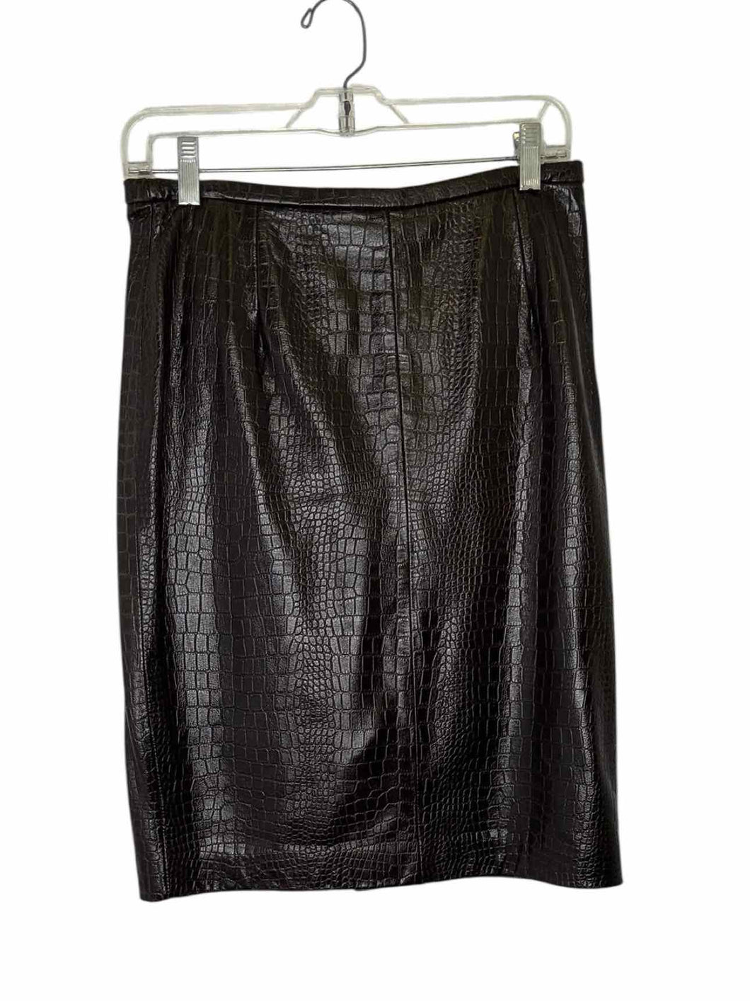 Lafayette Size 8 Brown Pre-Owned Skirt- Ladies