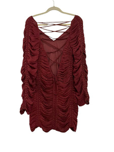 Free People Size X- Small Red Dress- Ladies