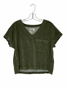 Madewell Size Small Green Pre-Owned Top- Ladies