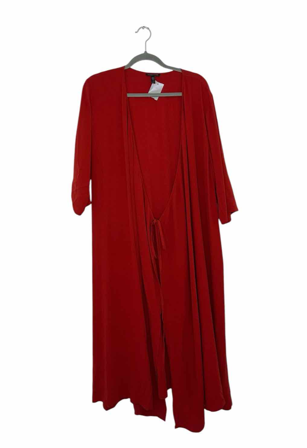 Eileen Fisher Size X-Large Red Pre-Owned Robe- Ladies