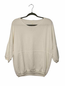Size Large White Pre-Owned Pullover- Ladies