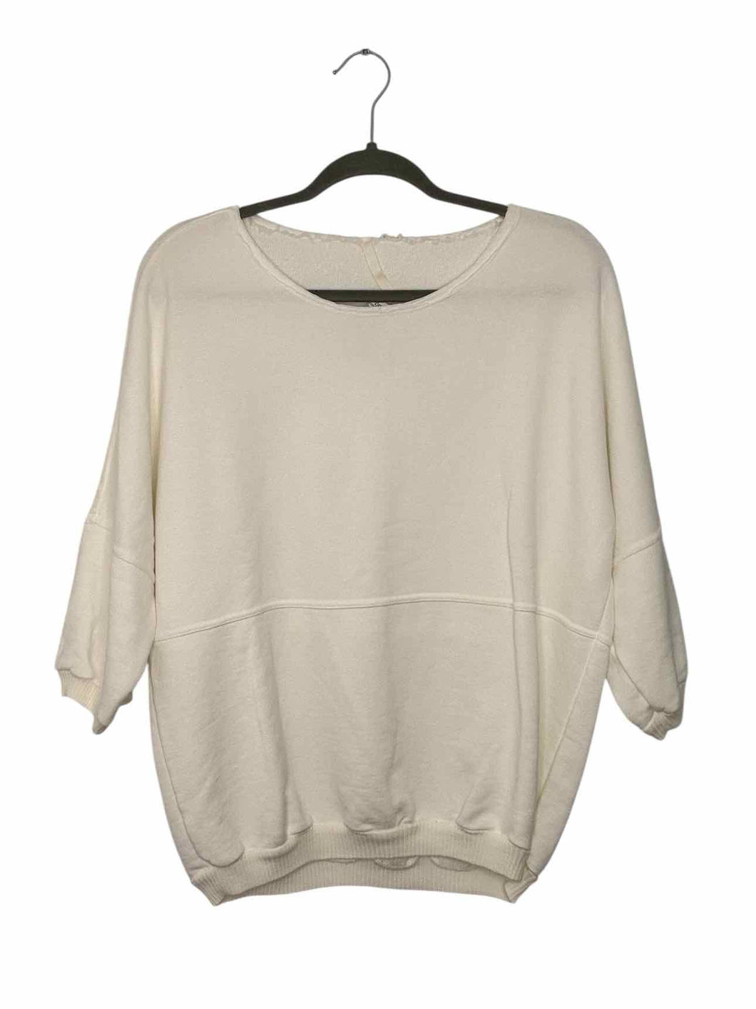 Size Large White Pre-Owned Pullover- Ladies