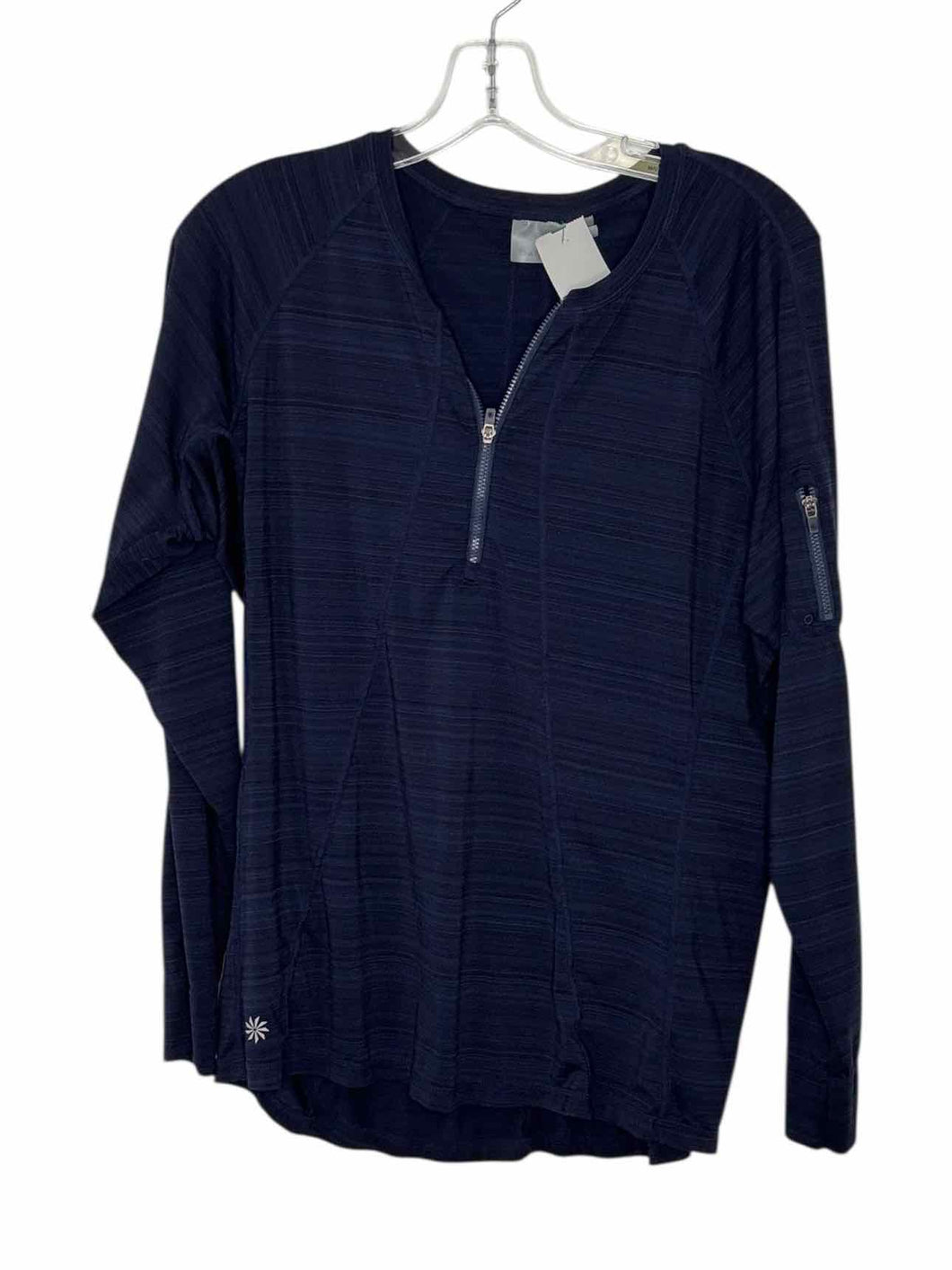 Athleta Size X-Large Navy Pre-Owned Pullover- Ladies