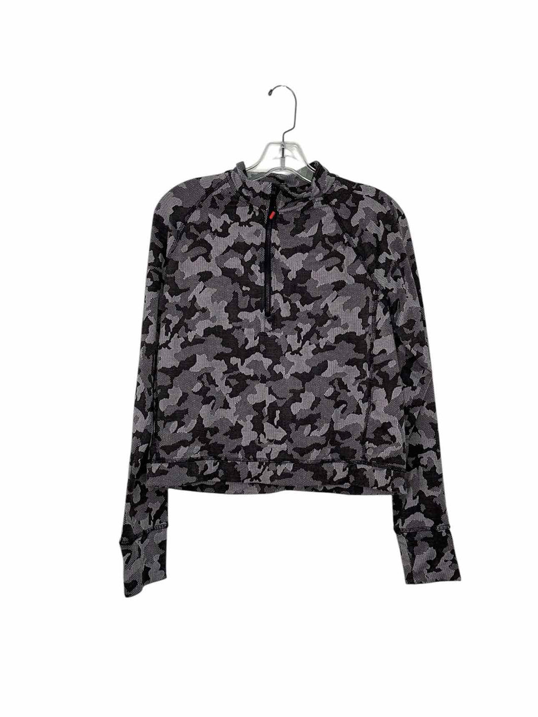 Spyder Size Large Grey Camo Pre-Owned Pullover- Ladies