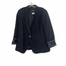 Load image into Gallery viewer, Giorgio Armani Size X-Large Navy Pre-Owned Blazer/Indoor Jacket- Ladies

