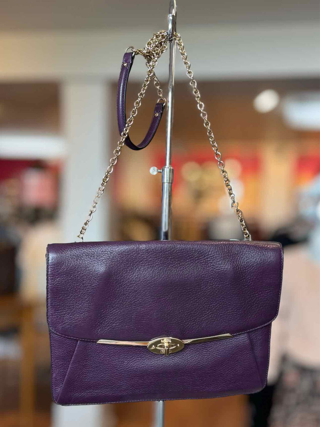 Coach Purple New w/ Tags Purse- Ladies