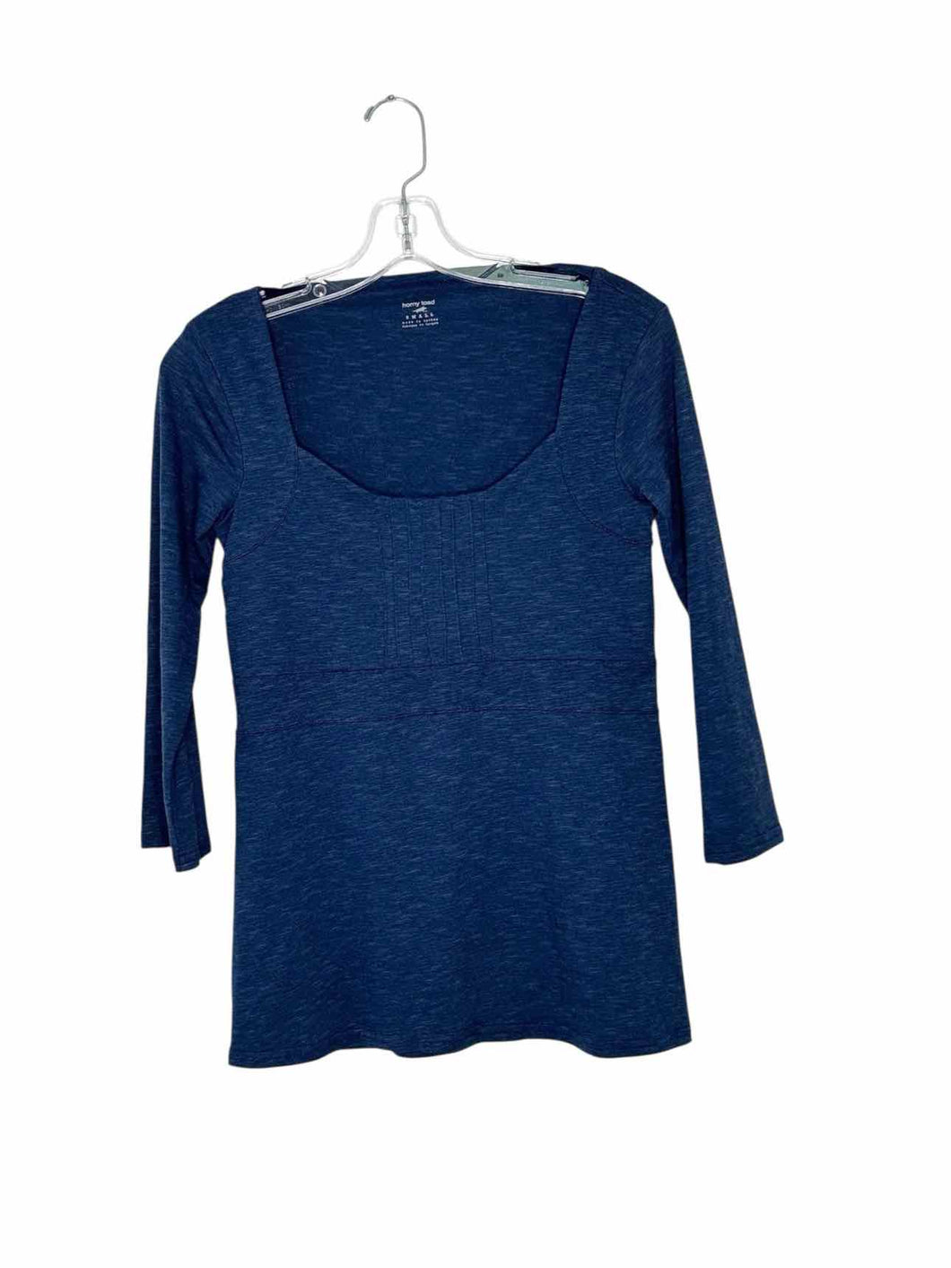 Horny Toad Size Small Blue Pre-Owned Top- Ladies