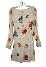 Load image into Gallery viewer, Free People Size 4 Ivory Print Pre-Owned Dress- Ladies
