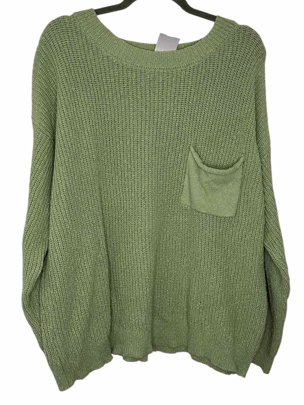 By Together Size Small Mint Pre-Owned Sweater- Ladies