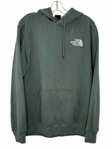 North Face Size L Green Pre-Owned Hoodie- Mens