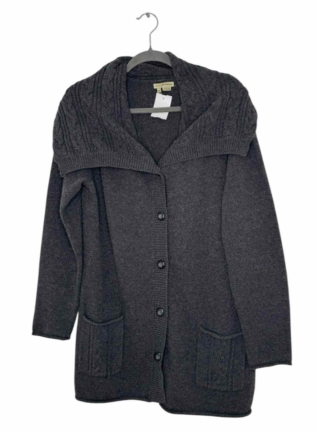 Royal Robbins Size X-Large Grey Pre-Owned Sweater- Ladies