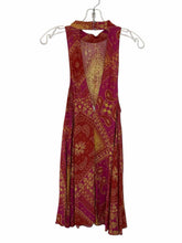 Load image into Gallery viewer, Free People Size Small Pink Print Pre-Owned Dress- Ladies
