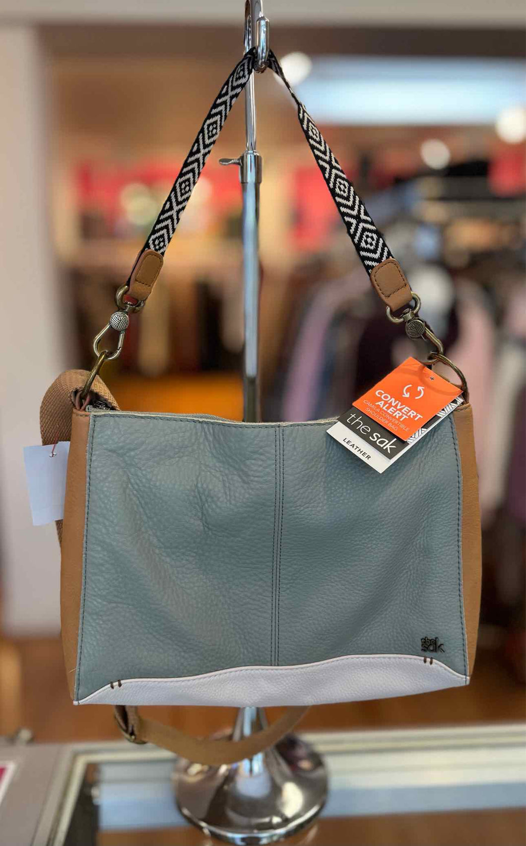 The Sak Tan/Grn Pre-Owned Purse- Ladies