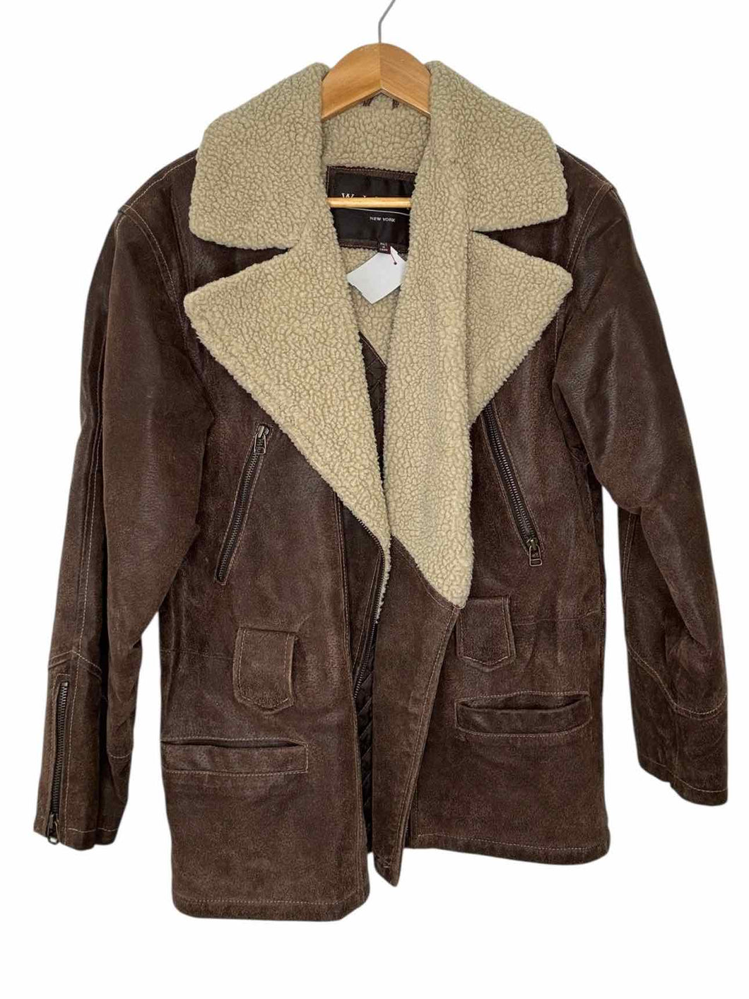 Size Small Brown Pre-Owned Coat- Ladies