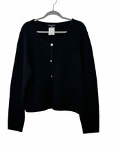 Load image into Gallery viewer, Saks Fifth Ave Size XL Black Pre-Owned Sweater- Ladies
