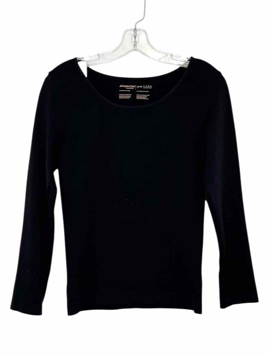 Shapermint Size X-Large Black Pre-Owned Top- Ladies