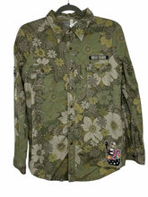 Load image into Gallery viewer, Spell &amp; the Gypsy Size Small Green Print Pre-Owned Blazer/Indoor Jacket- Ladies
