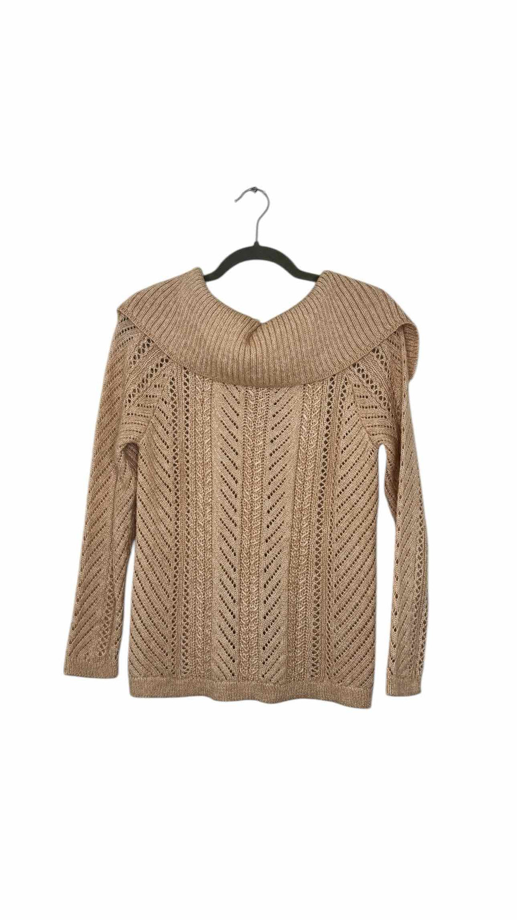 WH/BM Size Medium Peach Pre-Owned Sweater- Ladies