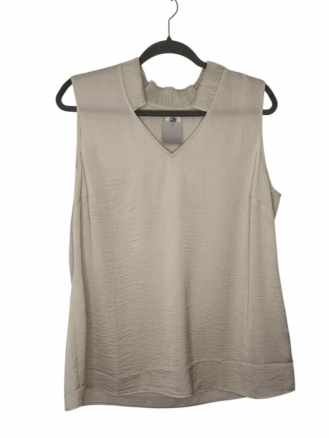 Cabi Size Large Cream Pre-Owned Top- Ladies