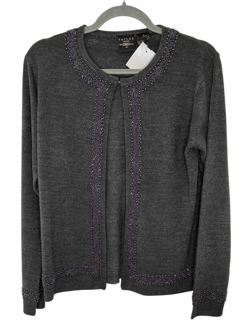 Size Medium Charcoal Pre-Owned Sweater- Ladies