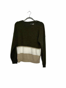 Eddie Bauer Size Medium Army Green Pre-Owned Sweater- Ladies