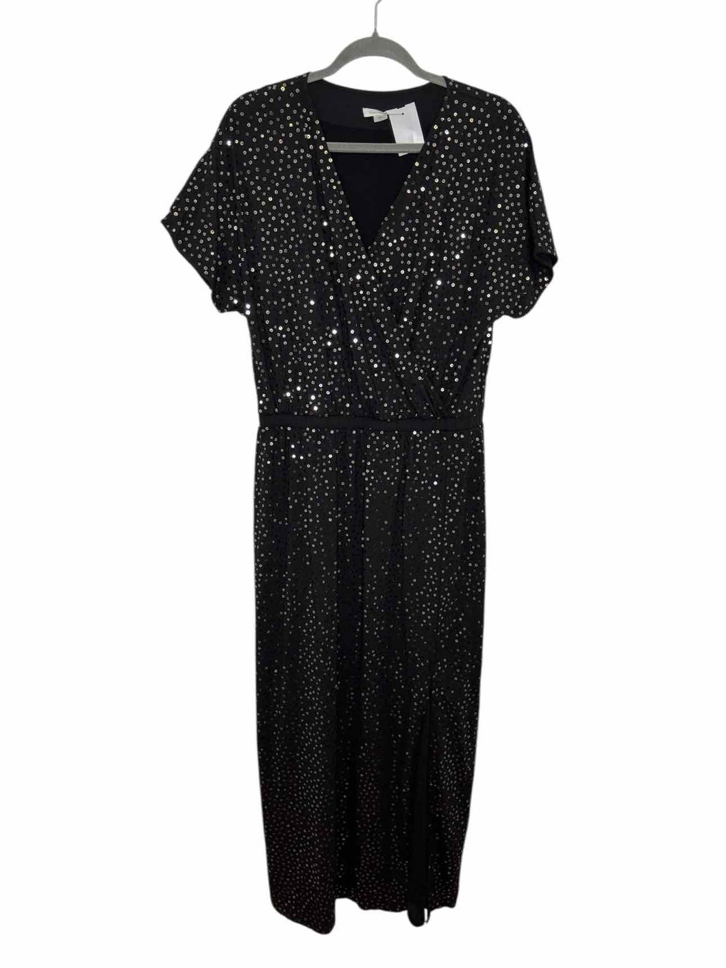 Garnet Hill Size Medium Black Pre-Owned Dress- Ladies