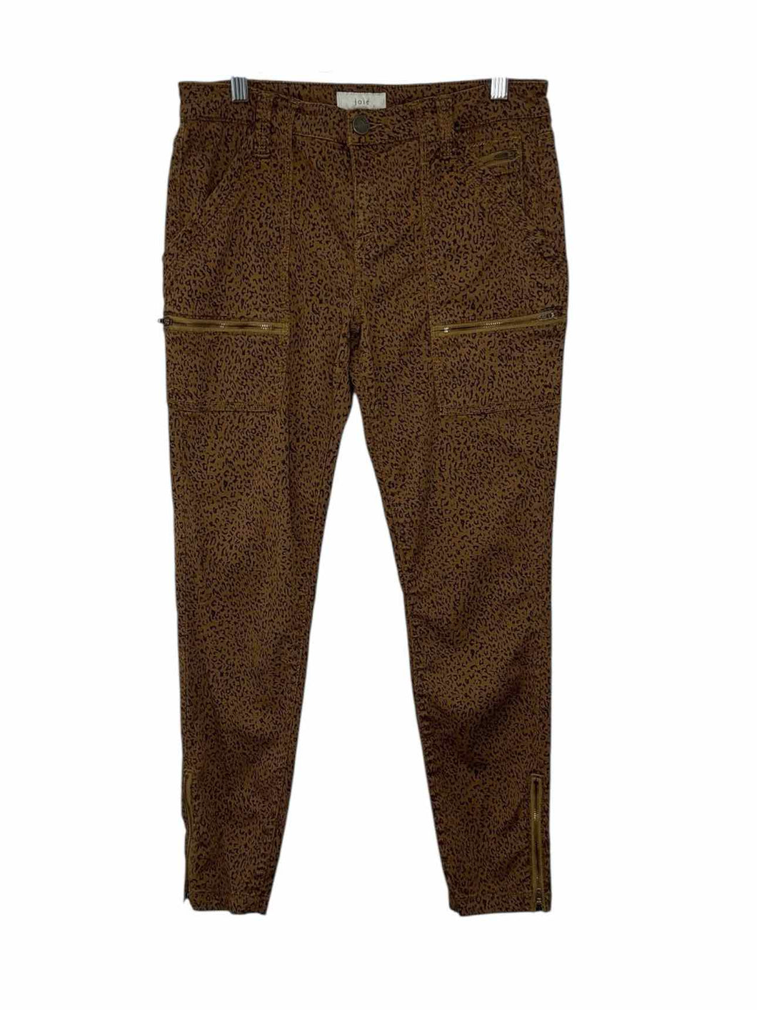 Joie Size 29 Brown Print Pre-Owned Pants- Ladies