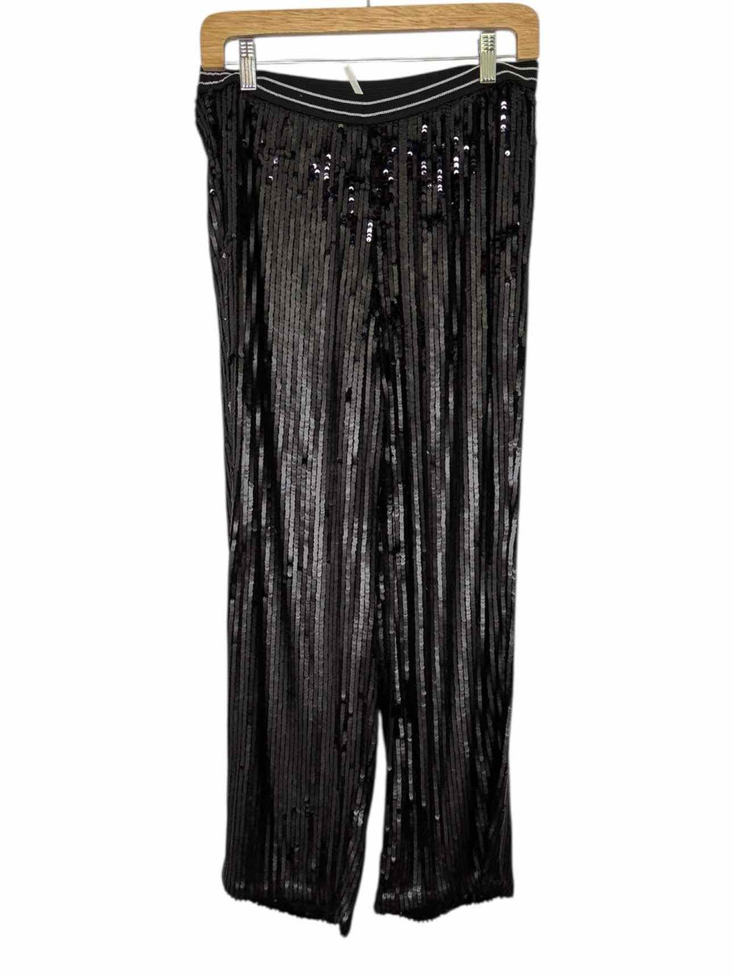 Free People Size Small Black Pre-Owned Pants- Ladies