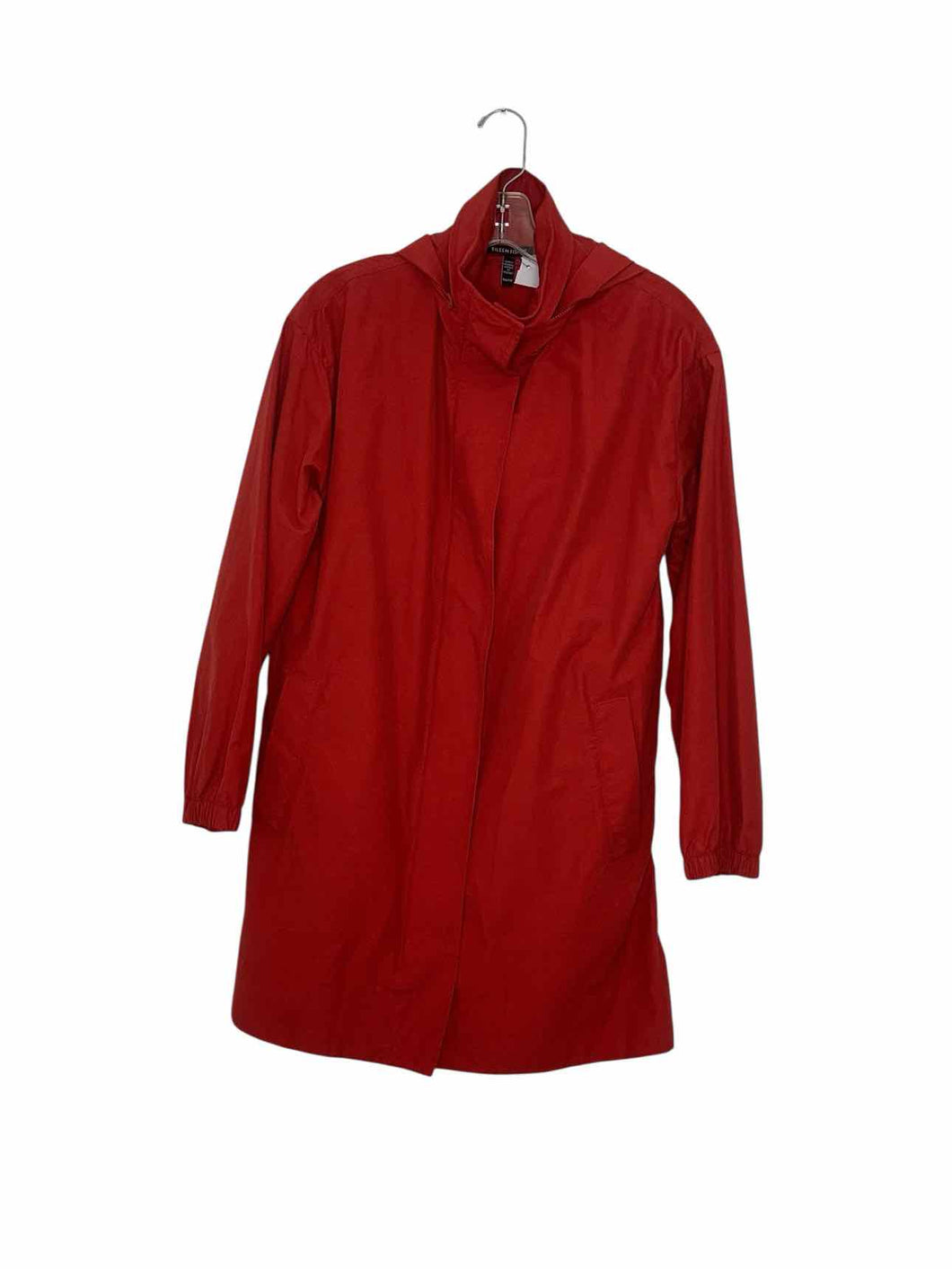 Eileen Fisher Size XXS Red Orange Pre-Owned Jacket- Ladies