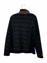 Load image into Gallery viewer, Icelandic Size XL Black Print Pre-Owned Sweater- Ladies
