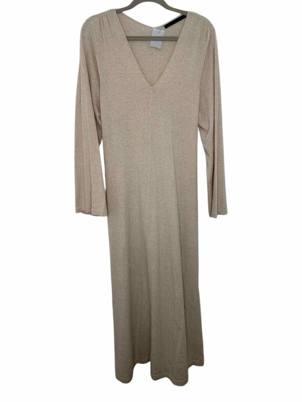 Jenni Kayne Size X-Large Beige Pre-Owned Dress- Ladies